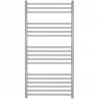 Heatwave Eversley Straight Ladder Towel Rail 1200mm H x 400mm W - Polished Stainless Steel