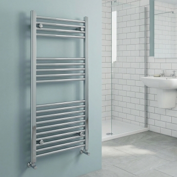 Heatwave Harmony Straight Heated Ladder Towel Rail | Product Image