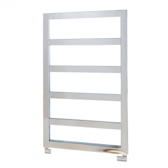 Heatwave Dune Chrome Designer Towel Rail 900mm (H) x 530mm (W)