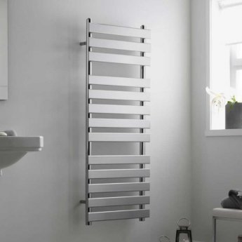 Heatwave Perlo Flat Panel Designer Heated Towel Rail
