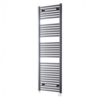 Heatwave Tempo Anthracite Straight Heated Ladder Towel Rail
