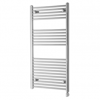 Heatwave Ballad Chrome Thermostatic Electric Ladder Towel Rail 1600mm (H) x 600mm (W) | Product Image