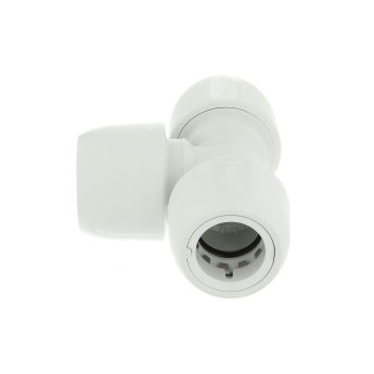 Hep2O Equal Tee White 22mm (Pack of 10) | Product Image