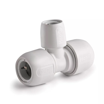 Hep2O 90 Degree Branch Reduced Tee 22mm x 22mm x 15mm (Pack of 5) | Product Image