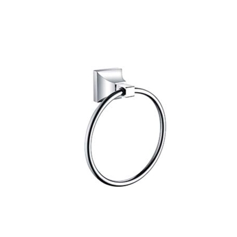 Heritage Chancery Towel Ring - Chrome | Product Image