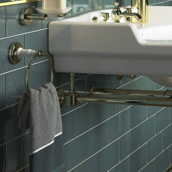 Heritage Clifton Towel Ring - Vintage Gold | Product Image