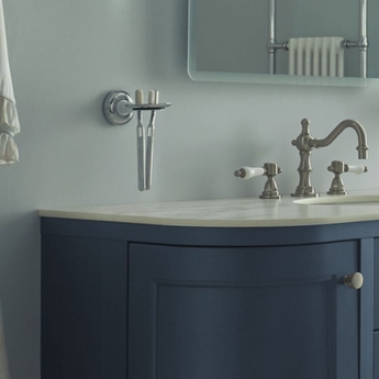 Heritage Clifton Toothbrush Holder - Chrome | Product Image