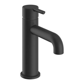 Heritage Dartmouth Basin Mixer Tap - Matt Black | Product Image