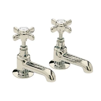 Heritage Dawlish Basin Taps Pair - Vintage Gold | Product Image