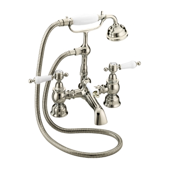 Heritage Glastonbury Bath Shower Mixer Tap - Vintage Gold | Product Image