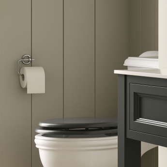 Heritage Holborn Toilet Roll Holder - Chrome | Product Image