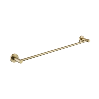 Heritage Lullington Towel Bar - Brushed Brass | Product Image