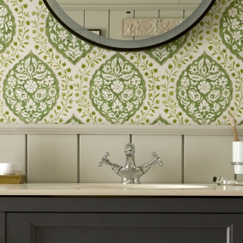 Heritage Trinity Basin Mixer Tap with Pop up Waste - Chrome | Product Image