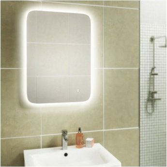 HiB Ambience 50 Steam Free Bathroom Mirror 700mm H x 500mm W