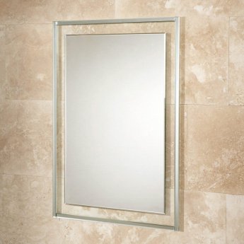 HiB Georgia 60 Designer Bathroom Mirror 800mm H x 600mm W