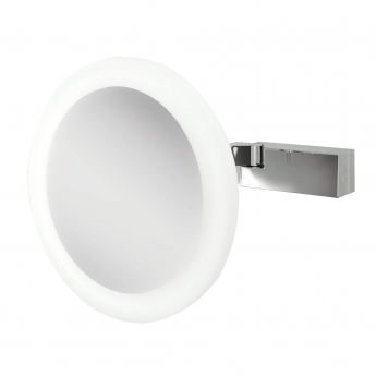 HiB Libra Magnifying Bathroom Mirror 200mm Diameter