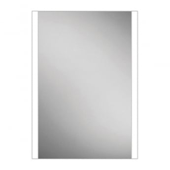 HiB Paragon 50 Aluminium LED Single Door Bathroom Cabinet 700mm H x 564mm W x 140mm D