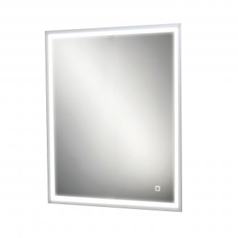 HiB Vanquish 50 Single Door Recessed LED Bathroom Cabinet 730mm H X 530mm W
