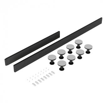 Delphi Aragon Slate Grey Shower Tray Riser Kit for 1100-1200mm Rectangular Models | Product Image