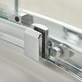 Hudson Reed Apex Sliding Shower Door 1200mm Wide - 8mm Glass