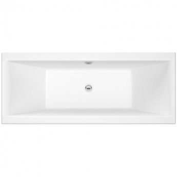 Nuie Asselby Double Ended Rectangular Bath 1700mm x 750mm - Acrylic