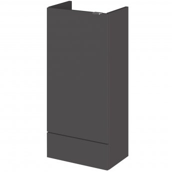 Hudson Reed Fusion Compact Base Unit 400mm Wide - Gloss Grey