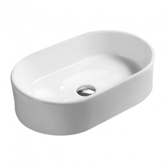 Hudson Reed Vessel Sit-On Countertop Basin 565mm Wide - 0 Tap Hole
