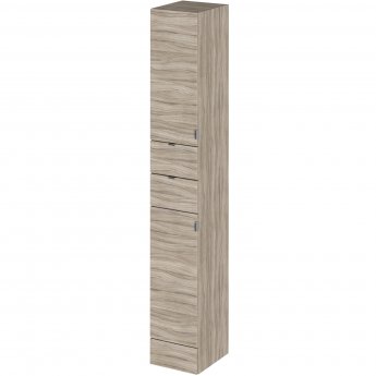 Hudson Reed Fusion Tall Tower Unit 300mm Wide - Driftwood