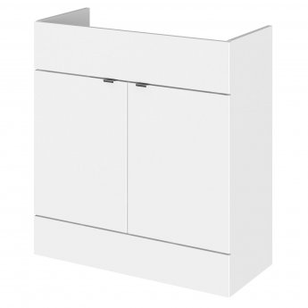 Hudson Reed Fusion Vanity Unit 800mm Wide - Gloss White