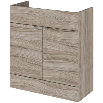 Hudson Reed Fusion Vanity Unit 800mm Wide - Driftwood