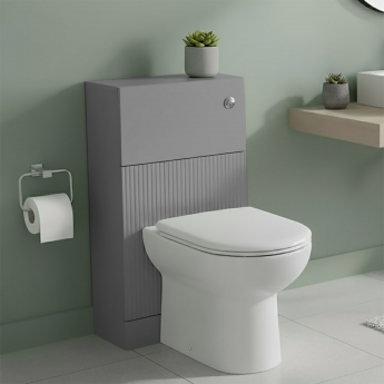 Hudson Reed Fluted 500mm Back-to-Wall WC Unit