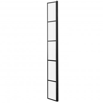 Hudson Reed Framed Wet Room Fixed Return Panel 215mm Wide - 8mm Glass