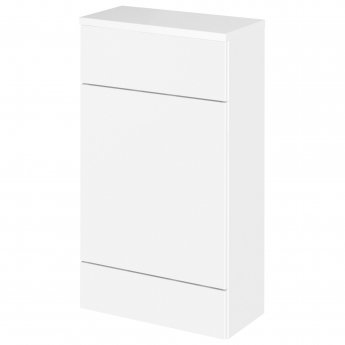 Hudson Reed Fusion Compact WC Unit with Coloured Worktop 500mm Wide - Gloss White