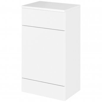 Hudson Reed Fusion WC Unit with Coloured Worktop 500mm Wide - Gloss White