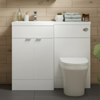 Hudson Reed Fusion 1200mm Combination Vanity and WC Unit