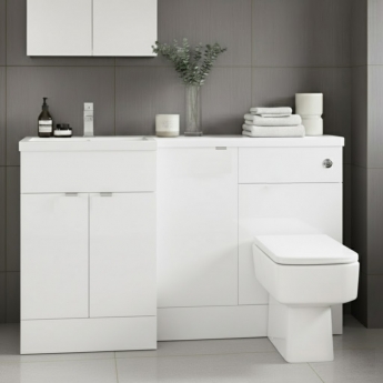 Hudson Reed Fusion 1500mm Combination Vanity and WC Unit