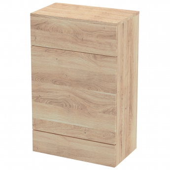 Hudson Reed Fusion WC Unit with Coloured Worktop 600mm Wide - Bleached Oak | Product Image
