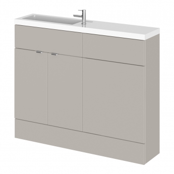 Hudson Reed Fusion Slimline 1100mm Combination Vanity and WC Unit