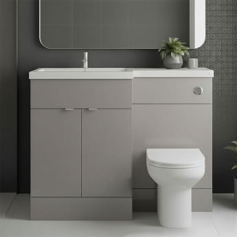 Hudson Reed Fusion 1100mm Combination Vanity and WC Unit