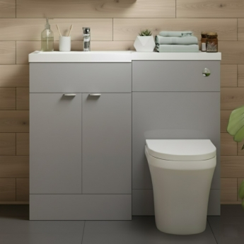 Hudson Reed Fusion 1200mm Combination Vanity and WC Unit