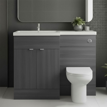 Hudson Reed Fusion 1100mm Combination Vanity and WC Unit