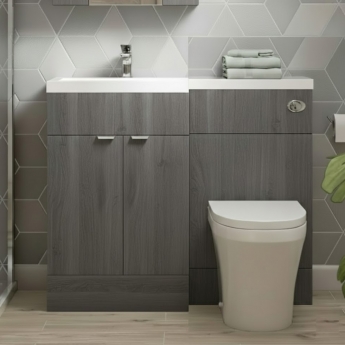Hudson Reed Fusion 1000mm Combination Vanity and WC Unit