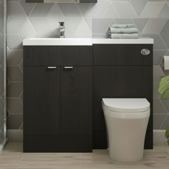 Hudson Reed Fusion 1000mm Combination Vanity and WC Unit