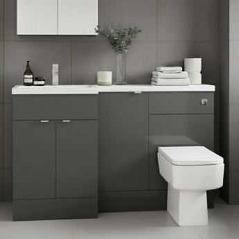 Hudson Reed Fusion 1500mm Combination Vanity and WC Unit