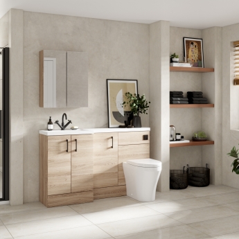 Hudson Reed Fusion 1500mm Combination Vanity and WC Unit