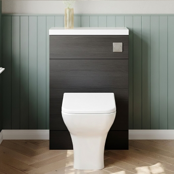 Hudson Reed Fusion Compact 600mm Back-to-Wall WC Unit | Product Image