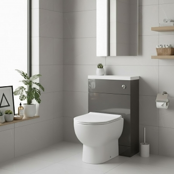 Hudson Reed Fusion Compact 600mm Back-to-Wall WC Unit