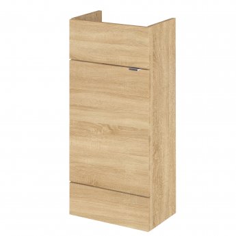 Hudson Reed Fusion Compact Vanity Unit 400mm Wide - Natural Oak