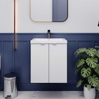 Hudson Reed Fusion 500mm 2-Door Wall Hung Vanity Unit