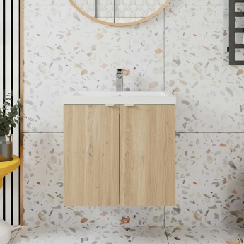 Hudson Reed Fusion 600mm 2-Door Wall Hung Vanity Unit